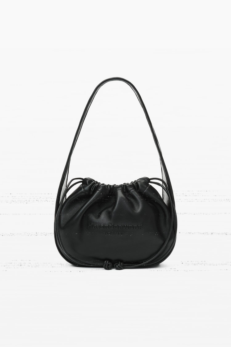 CINCH SMALL HOBO BAG IN NAPPA LEATHER